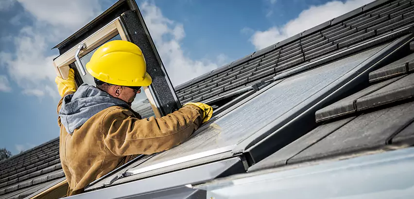 Skylight Flashing Repair in Spring Valley
