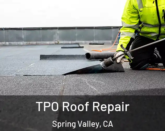  TPO Roof Repair Spring Valley, CA